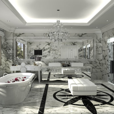 Custom Stone Interior Installation