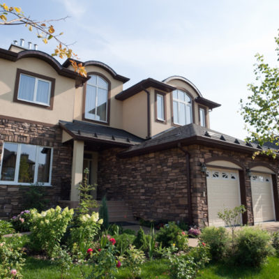 Exterior Stone Installation