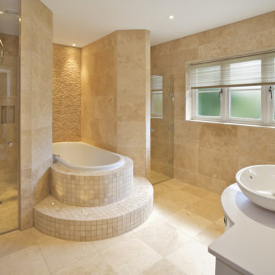 Custom Stone Interior Installation
